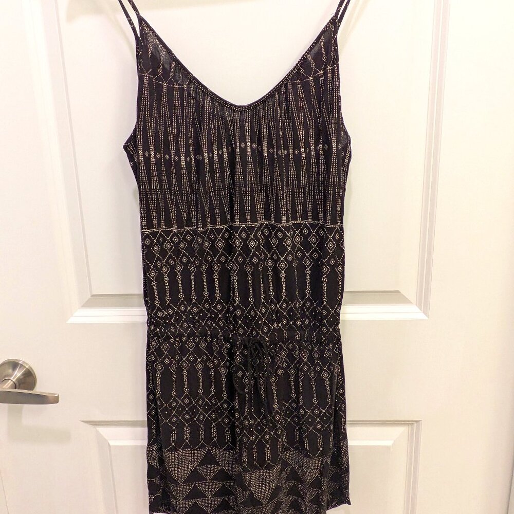 H&M Aztec Black and White Romper SZ Small